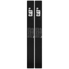 Cat 2 Piece Black/White Soft Hook Set - 12 Feet x 1-1/2 Inches (1500/4500) 980114N